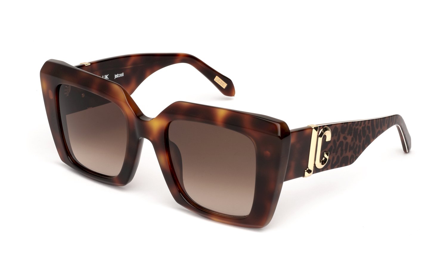 0190605583852 - Donna SJC104  752 Occhiali da sole Acetato Havana Marrone Squadrata Normale Sfumato