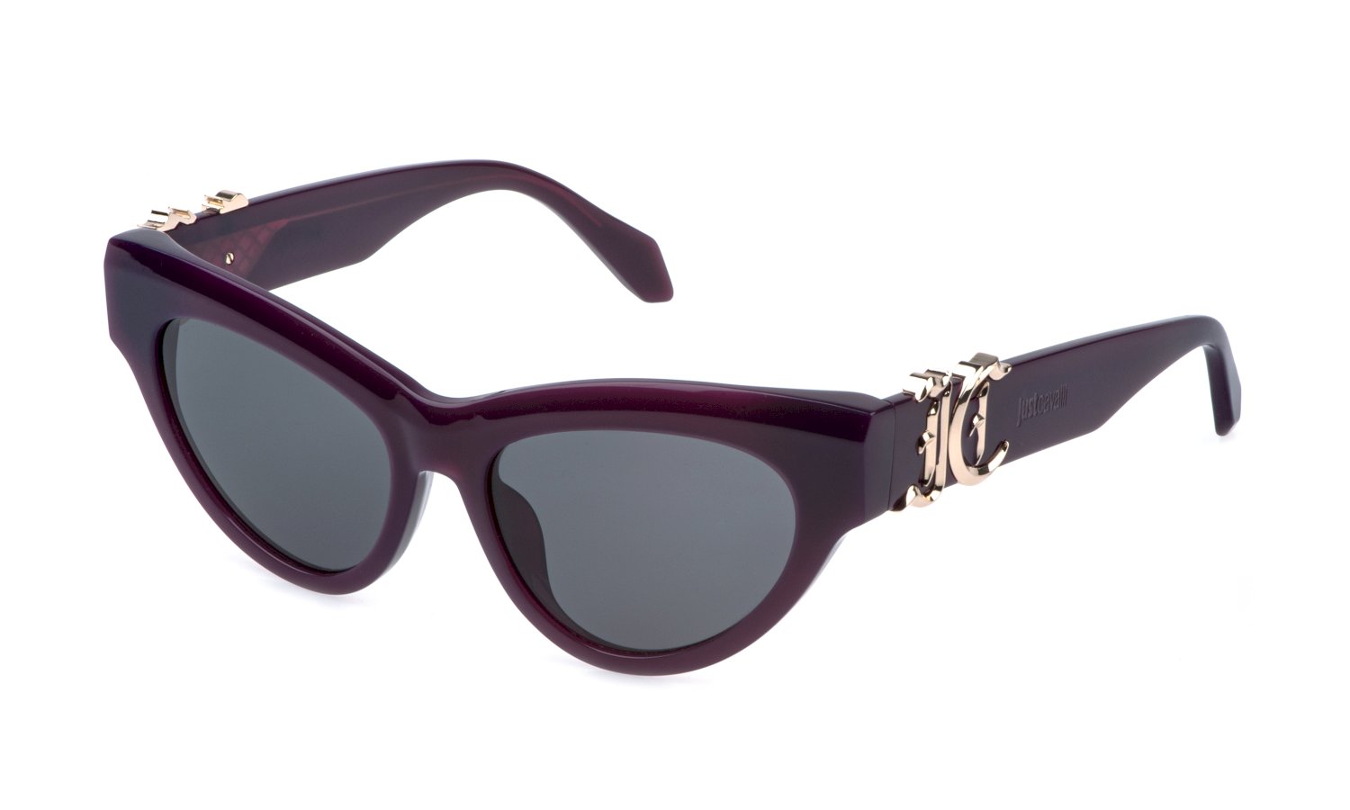 0190605585115 - Damen SJC109  06PJ Gläser SONNENBRILLEN Acetat Violett Rauch Cat Eye Normal
