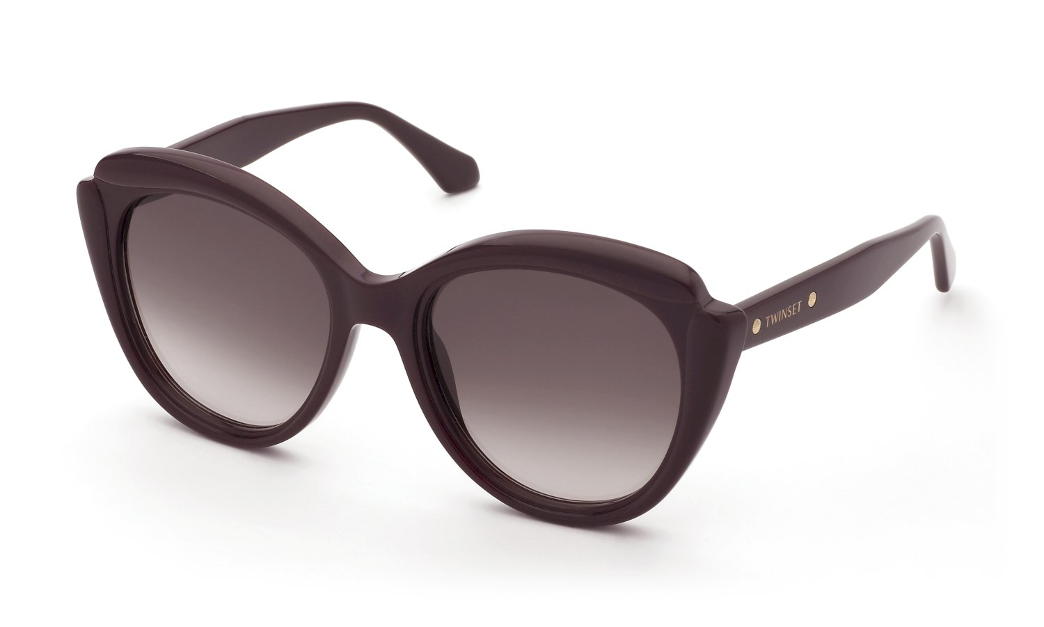 0190605585665 - Damen STW070 09FD Gläser SONNENBRILLEN Acetat Violett Braun Schmetterling Normal Schattiert 0190605585665 - Damen STW070 09FD Gläser SONNENBRILLEN Acetat Violett Braun Schmetterling Normal Schattiert
