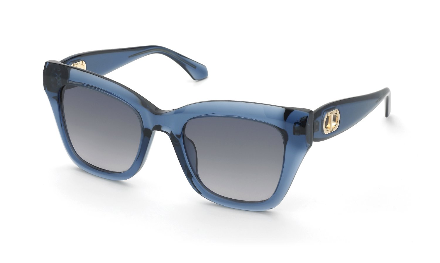 0190605586068 - Damen STW067  0T31 Gläser SONNENBRILLEN Acetat Blau Rauch Schmetterling Normal Schattiert