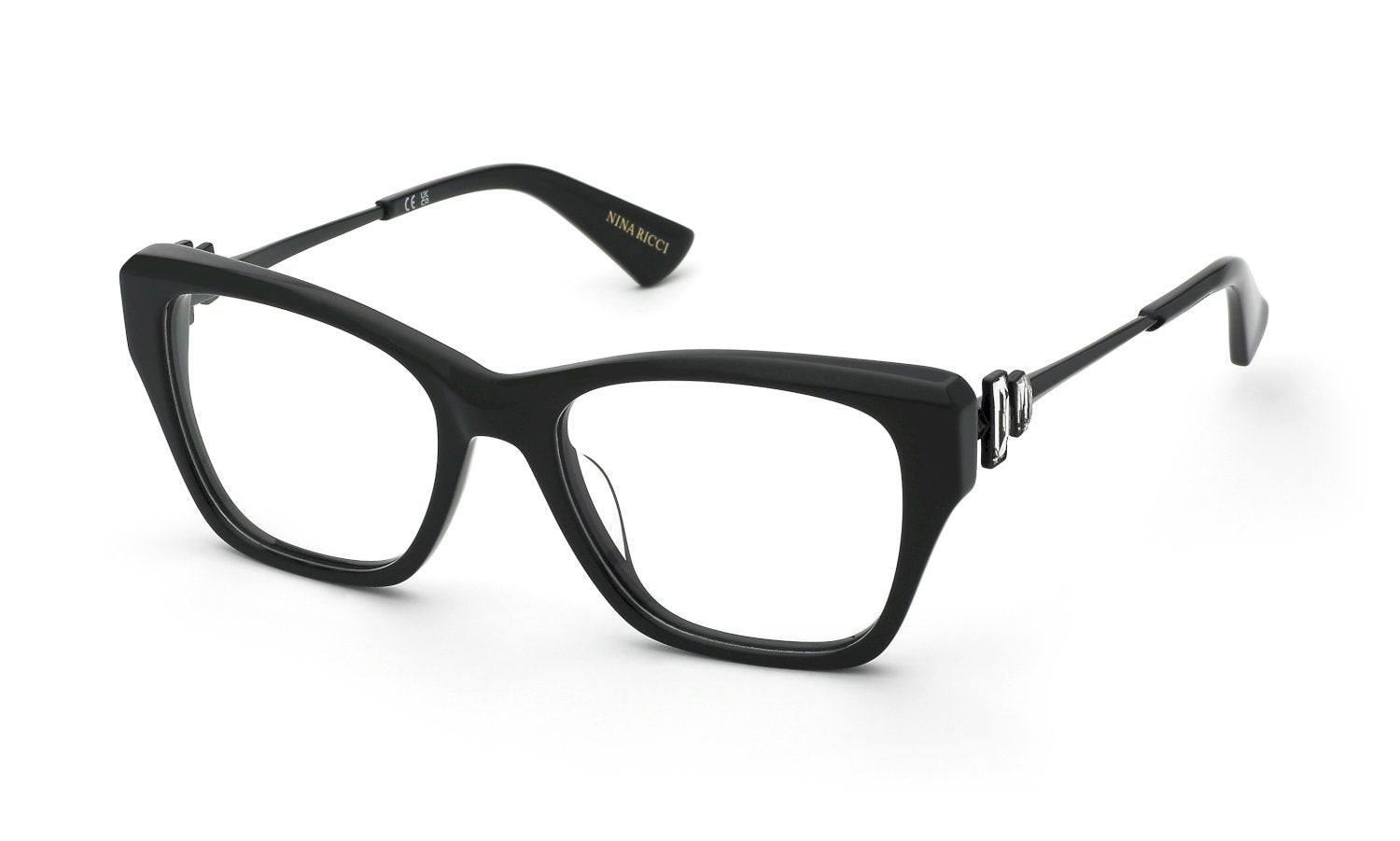 0190605587591 - Damen VNR416S  700S Rahmen von BRILLEN Acetat Schwarz  Quadratisch