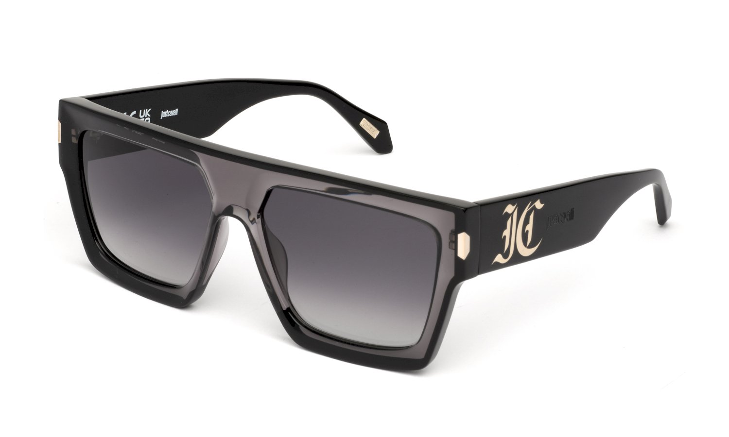 0190605590119 - Unisex SJC107V  04GT Sonnenbrillen Acetat Schwarz Rauch Quadratisch Normal Schattiert 0190605590119 - Unisex SJC107V  04GT Sonnenbrillen Acetat Schwarz Rauch Quadratisch Normal Schattiert
