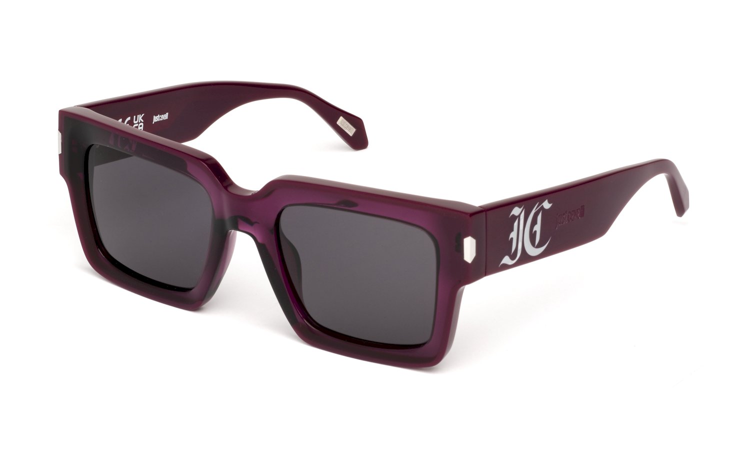 0190605590164 - Unisex SJC108V  887 Gläser SONNENBRILLEN Acetat Lila Rauch Quadratisch Normal