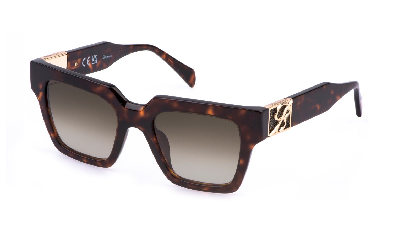 0190605590287 - Damen SBM867S 02BL Gläser SONNENBRILLEN Acetat Havanna Braun Quadratisch Normal Schattiert 0190605590287 - Damen SBM867S 02BL Gläser SONNENBRILLEN Acetat Havanna Braun Quadratisch Normal Schattiert