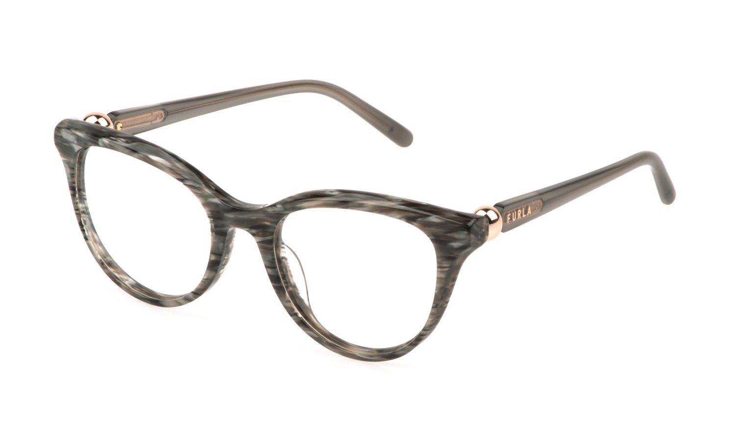 0190605605363 - Damen VFU877 06BZ Rahmen von BRILLEN Acetat Grau Schmetterling 0190605605363 - Damen VFU877 06BZ Rahmen von BRILLEN Acetat Grau Schmetterling