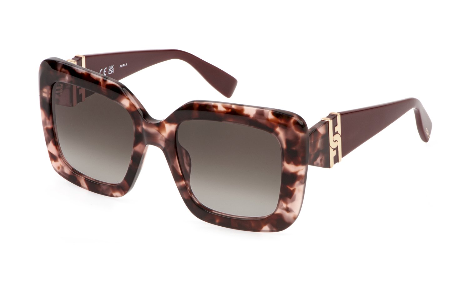 0190605605608 - Damen SFU883 0XAP Sonnenbrillen Acetat Havanna Braun Quadratisch Normal Schattiert 0190605605608 - Damen SFU883 0XAP Sonnenbrillen Acetat Havanna Braun Quadratisch Normal Schattiert
