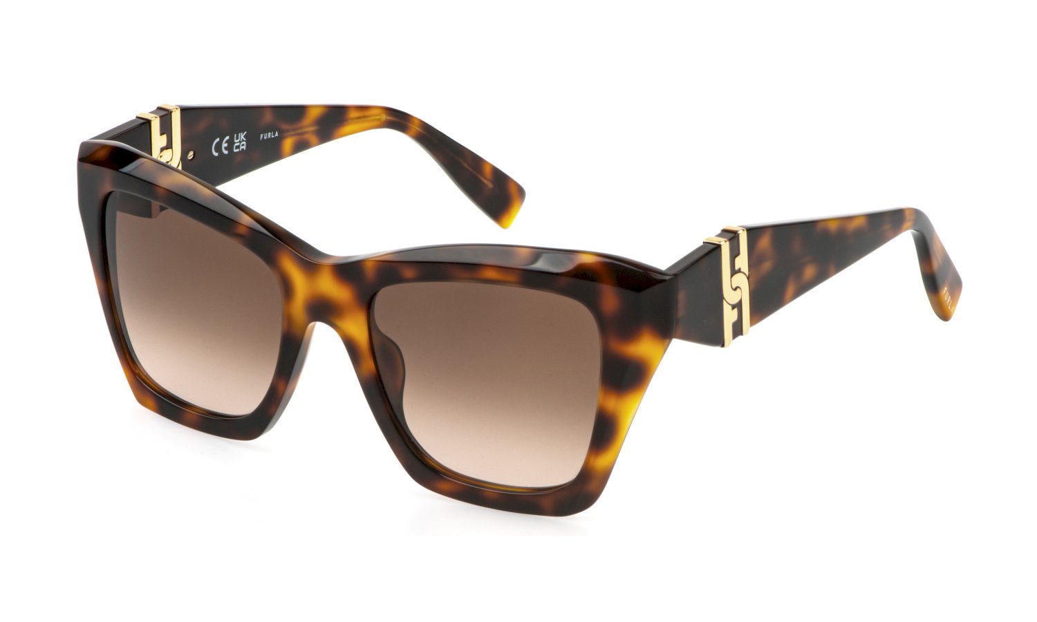 0190605605639 - Damen SFU884 752 Sonnenbrillen Acetat Havanna Braun Quadratisch Normal Schattiert 0190605605639 - Damen SFU884 752 Sonnenbrillen Acetat Havanna Braun Quadratisch Normal Schattiert