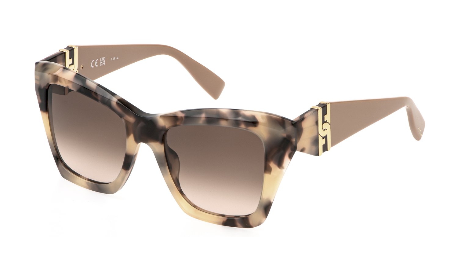 0190605605653 - Donna SFU884 0XA5 Occhiali da sole Acetato Havana Marrone Squadrata Normale Sfumato 0190605605653 - Donna SFU884 0XA5 Occhiali da sole Acetato Havana Marrone Squadrata Normale Sfumato
