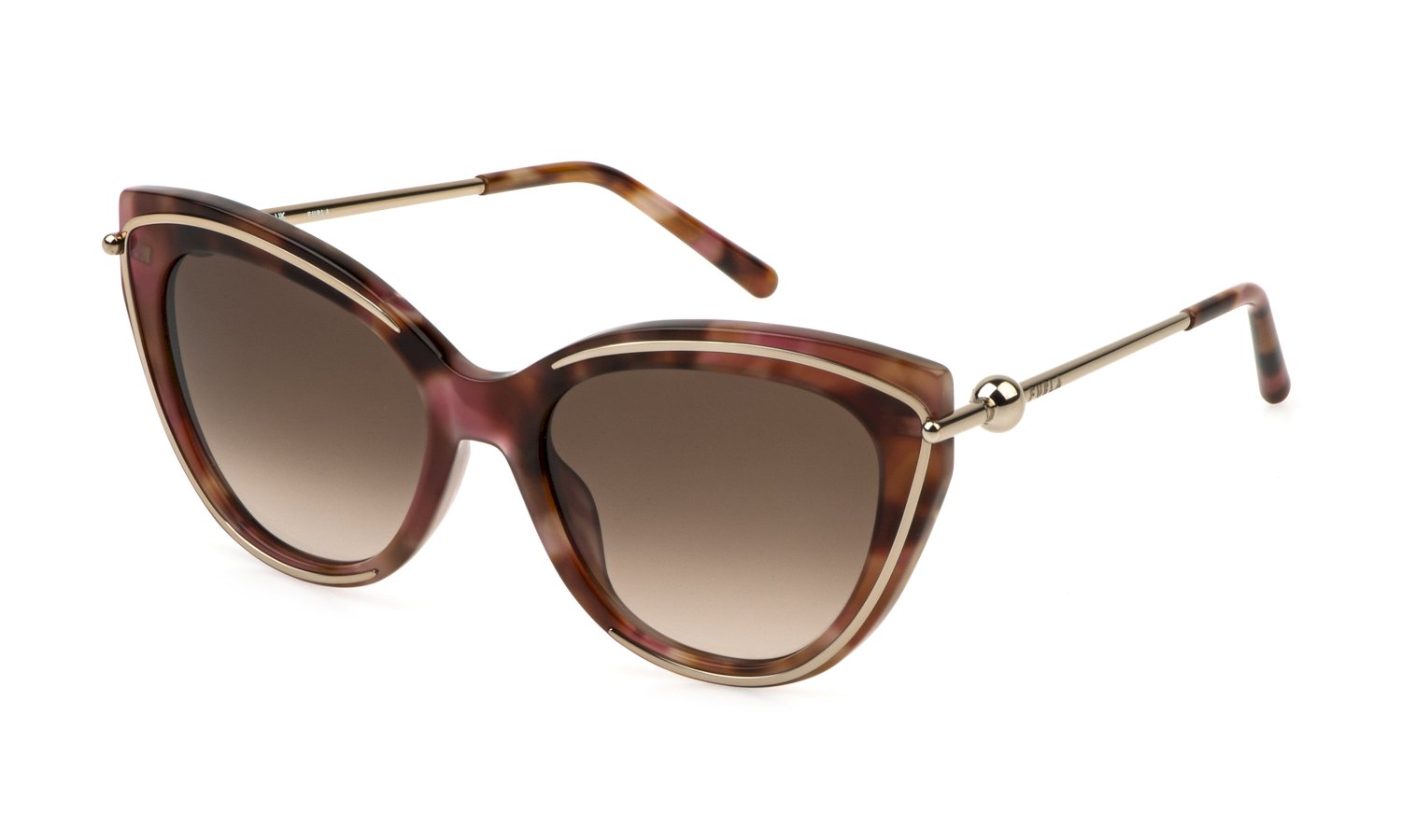0190605607763 - Damen SFU889 01GQ Gläser SONNENBRILLEN Acetat Havanna Braun Schmetterling Normal Schattiert 0190605607763 - Damen SFU889 01GQ Gläser SONNENBRILLEN Acetat Havanna Braun Schmetterling Normal Schattiert