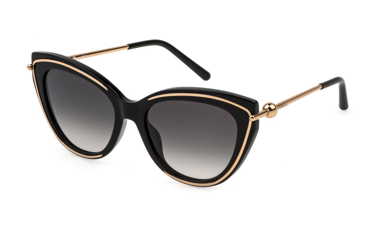 0190605607770 - Damen SFU889 700 Sonnenbrillen Acetat Schwarz Rauch Schmetterling Normal Schattiert 0190605607770 - Damen SFU889 700 Sonnenbrillen Acetat Schwarz Rauch Schmetterling Normal Schattiert