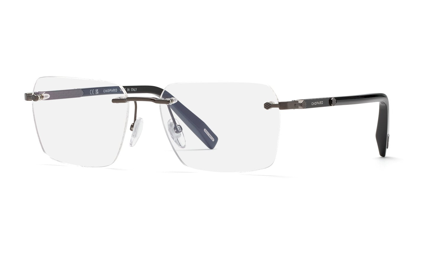 0190605610459 - Herren VCHL73  568 Optische Fassungen Metall Grau  Quadratisch