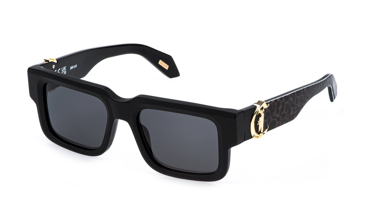 0190605610855 - Herren SJC141V  703 Gläser SONNENBRILLEN Acetat Schwarz Rauch Quadratisch Normal