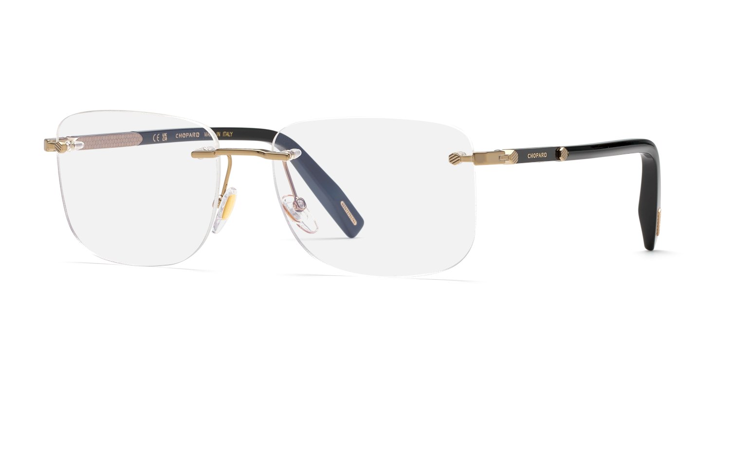 0190605610893 - Herren VCHL74  08FF Optische Fassungen Metall Gold  Quadratisch