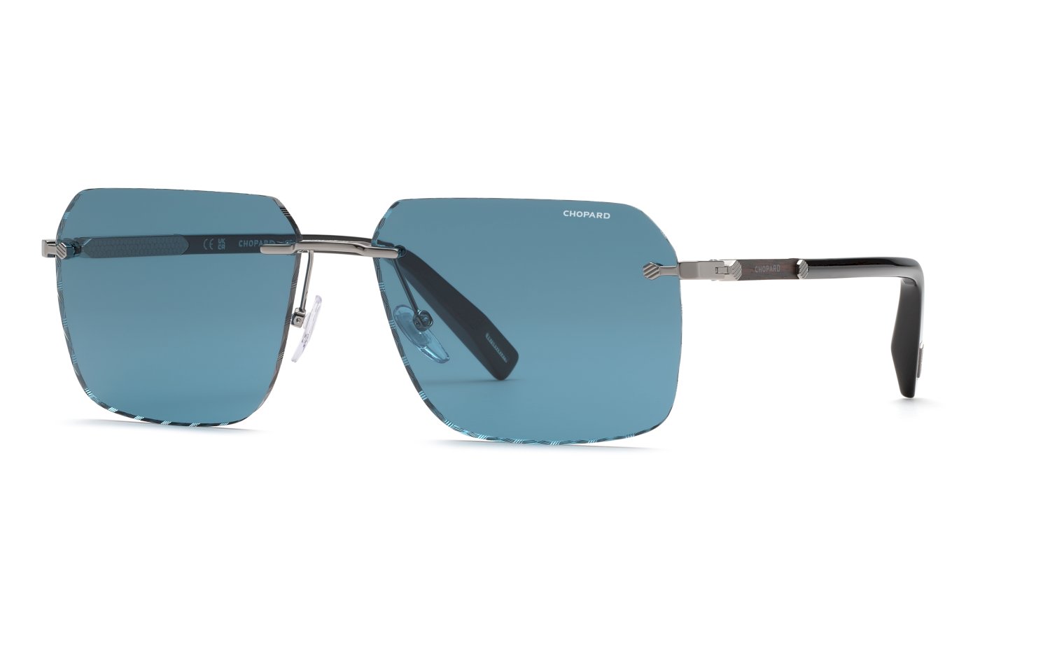 0190605611173 - Herren SCHL75 509B Sonnenbrillen Metall Grau Blau Geometrisch Blendfrei 0190605611173 - Herren SCHL75 509B Sonnenbrillen Metall Grau Blau Geometrisch Blendfrei