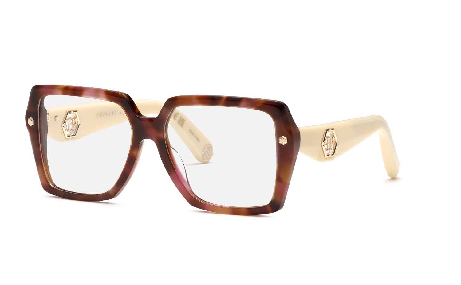 0190605613900 - Damen VPP192 PLEIN MUSE  01GQ Optische Fassungen Acetat Havanna  Quadratisch 0190605613900 - Damen VPP192 PLEIN MUSE  01GQ Optische Fassungen Acetat Havanna  Quadratisch