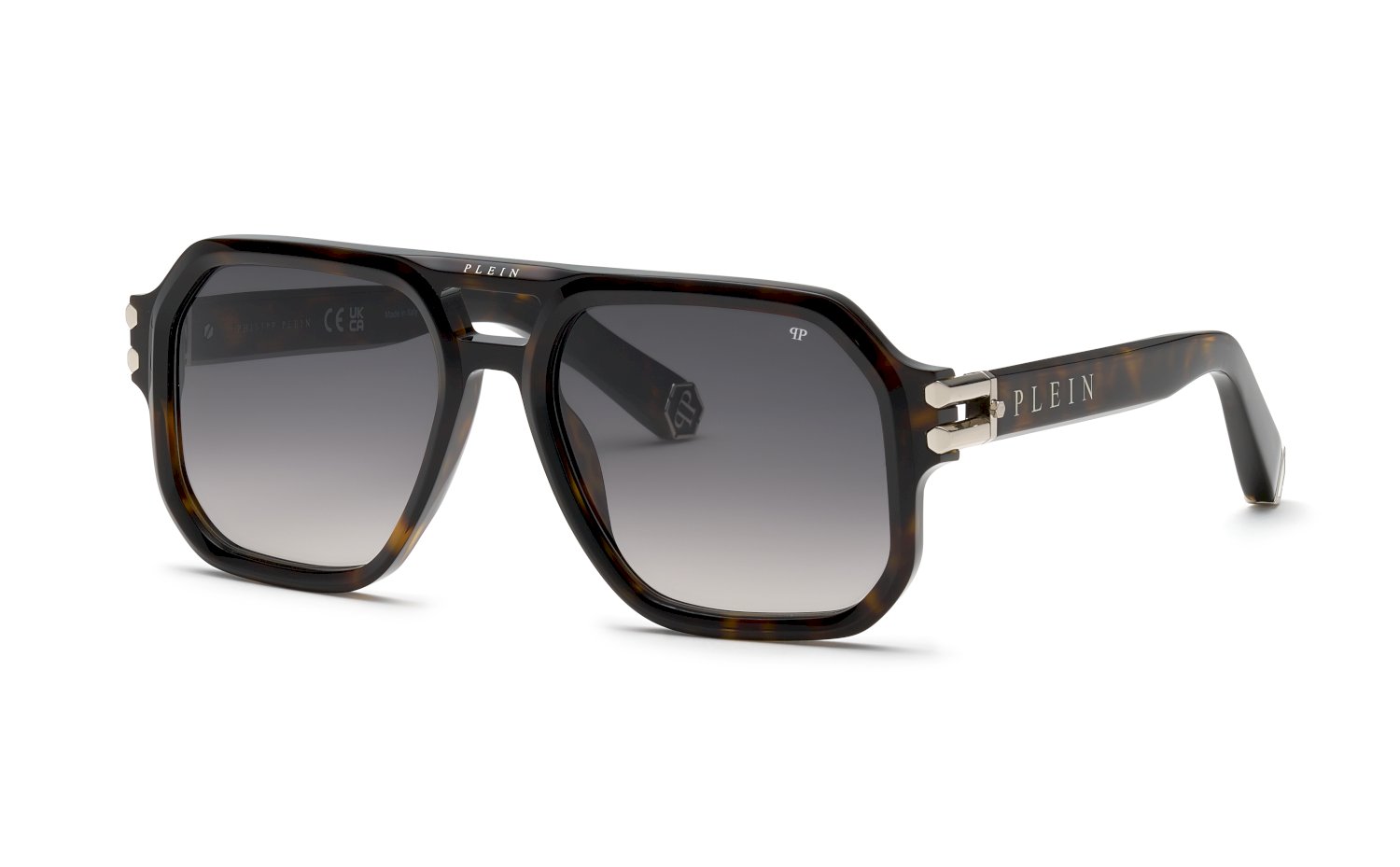 0190605622186 - Herren SPP148M PLEIN ICON 722 Sonnenbrillen Acetat Havanna Rauch Quadratisch Normal Schattiert 0190605622186 - Herren SPP148M PLEIN ICON 722 Sonnenbrillen Acetat Havanna Rauch Quadratisch Normal Schattiert