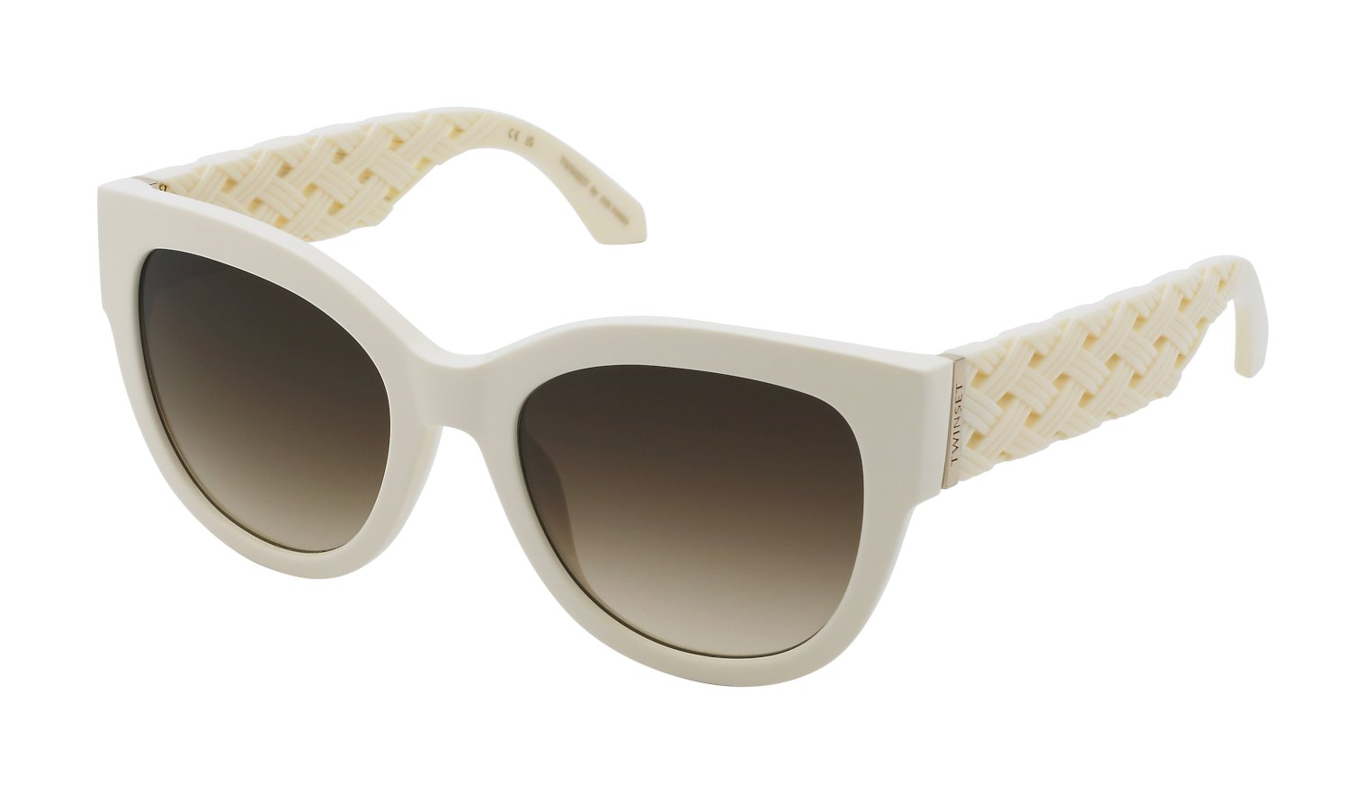 0190605624173 - Damen STW103  09ZQ Gläser SONNENBRILLEN Acetat Elfenbein Braun Schmetterling Normal Schattiert