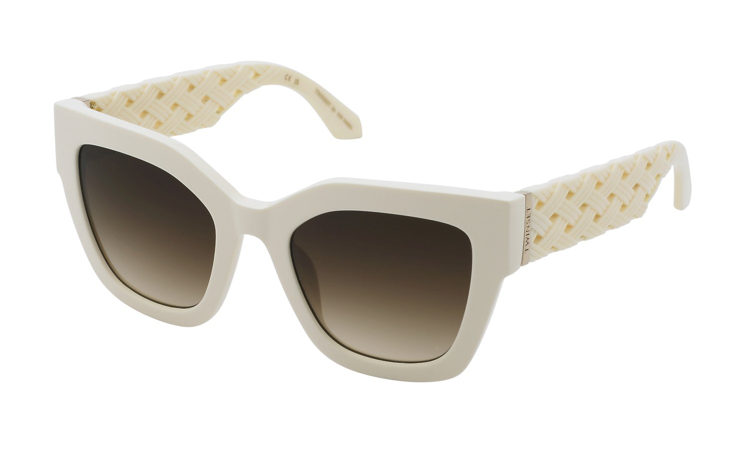 0190605624210 - Damen STW104 09ZQ Gläser SONNENBRILLEN Acetat Elfenbein Braun Quadratisch Normal Schattiert 0190605624210 - Damen STW104 09ZQ Gläser SONNENBRILLEN Acetat Elfenbein Braun Quadratisch Normal Schattiert