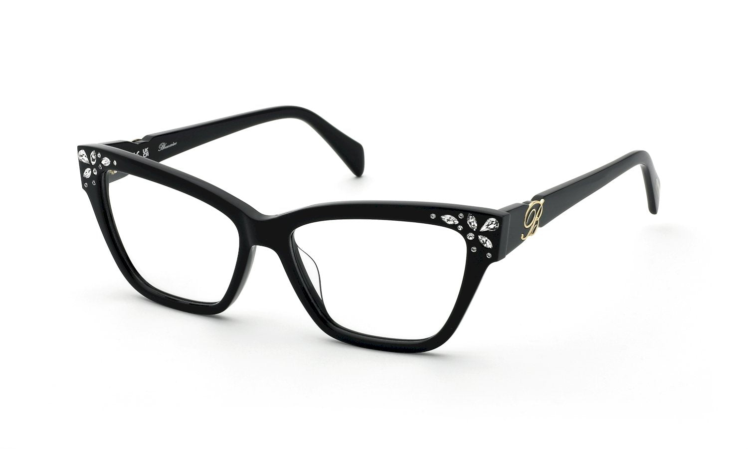 0190605626344 - Damen VBM883S  700S Rahmen von BRILLEN Acetat Schwarz  Cat Eye