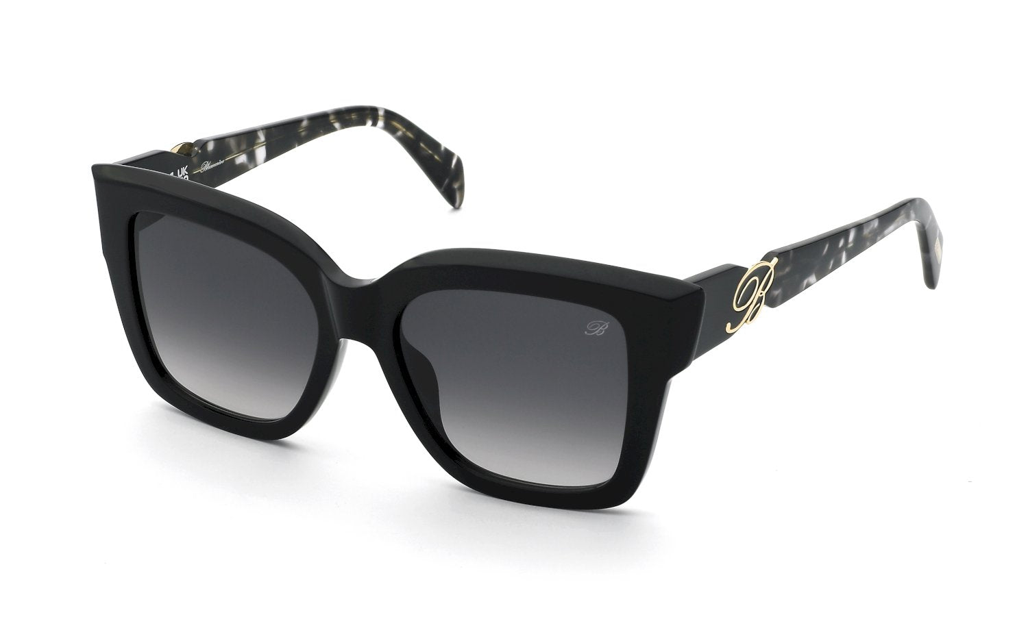 0190605626467 - Damen SBM887 700 Gläser SONNENBRILLEN Acetat Schwarz Rauch Quadratisch Normal Schattiert 0190605626467 - Damen SBM887 700 Gläser SONNENBRILLEN Acetat Schwarz Rauch Quadratisch Normal Schattiert