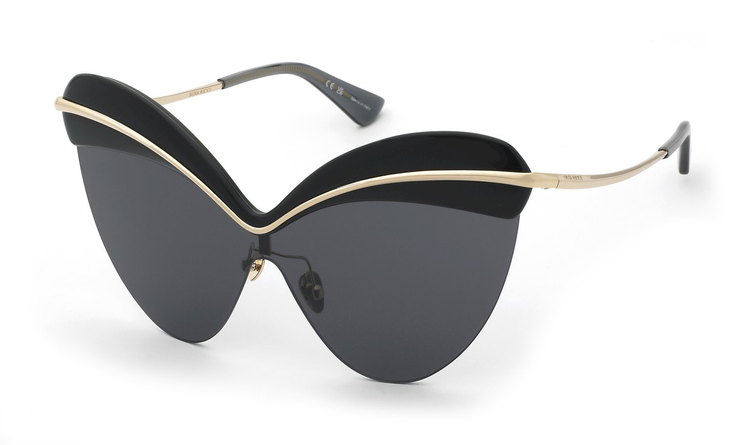 0190605629031 - Damen SNR442 300 Gläser SONNENBRILLEN Metall Gold Rauch Maske Normal 0190605629031 - Damen SNR442 300 Gläser SONNENBRILLEN Metall Gold Rauch Maske Normal
