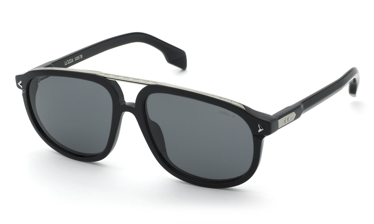 0190605630532 - Herren SL4392M ADAGIO 9 ARTE  700P Sonnenbrillen Acetat Schwarz Rauch Quadratisch