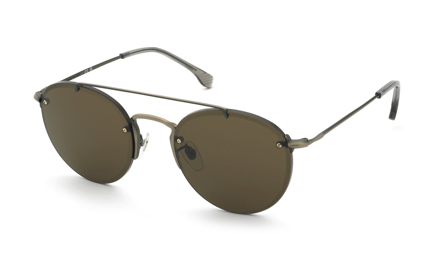 0190605631003 - Herren SL2433 GUBBIO 3 0SRF Gläser SONNENBRILLEN Metall Gold Braun Pantos Normal 0190605631003 - Herren SL2433 GUBBIO 3 0SRF Gläser SONNENBRILLEN Metall Gold Braun Pantos Normal