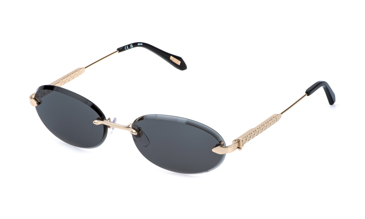 0190605643310 - Unisex SJC155  300 Gläser SONNENBRILLEN Metall Gold Rauch Geometrisch Normal