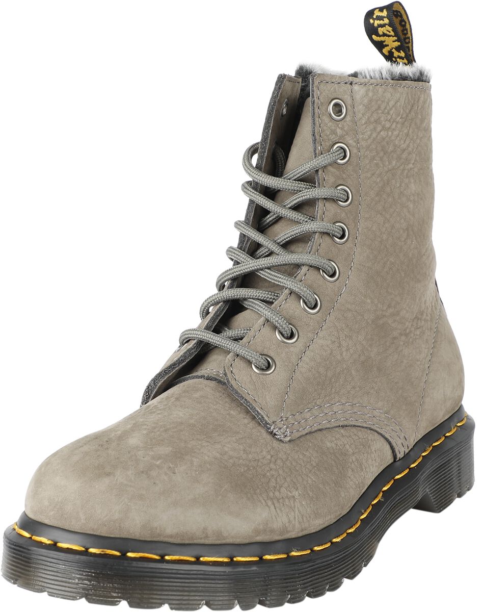 0190665574388 - 1460 Serena - Nickel Grey Milled Nubuck Wp Boot grau in EU36