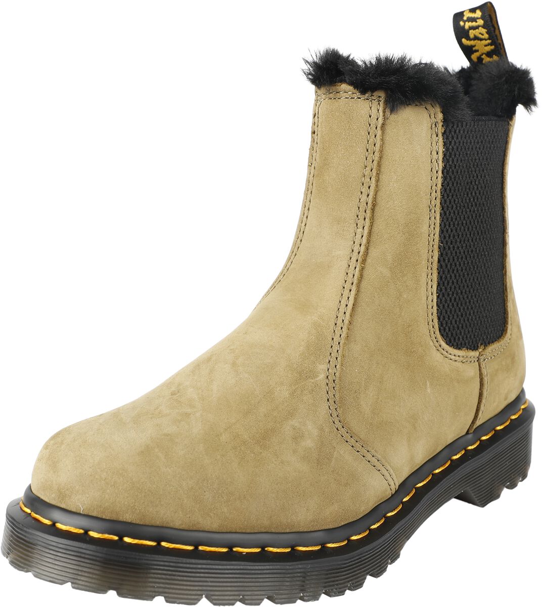 0190665603385 - 2976 Leonore - Dms Olive Buffbuck Boot oliv in EU36