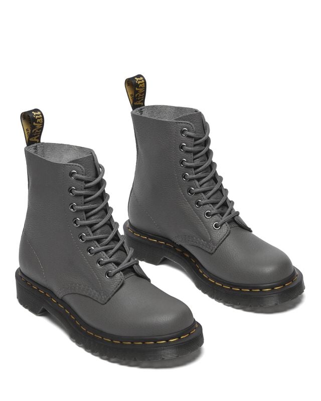 0190665661866 - 1460 Pascal Gunmetal Virginia Boot grau in EU37