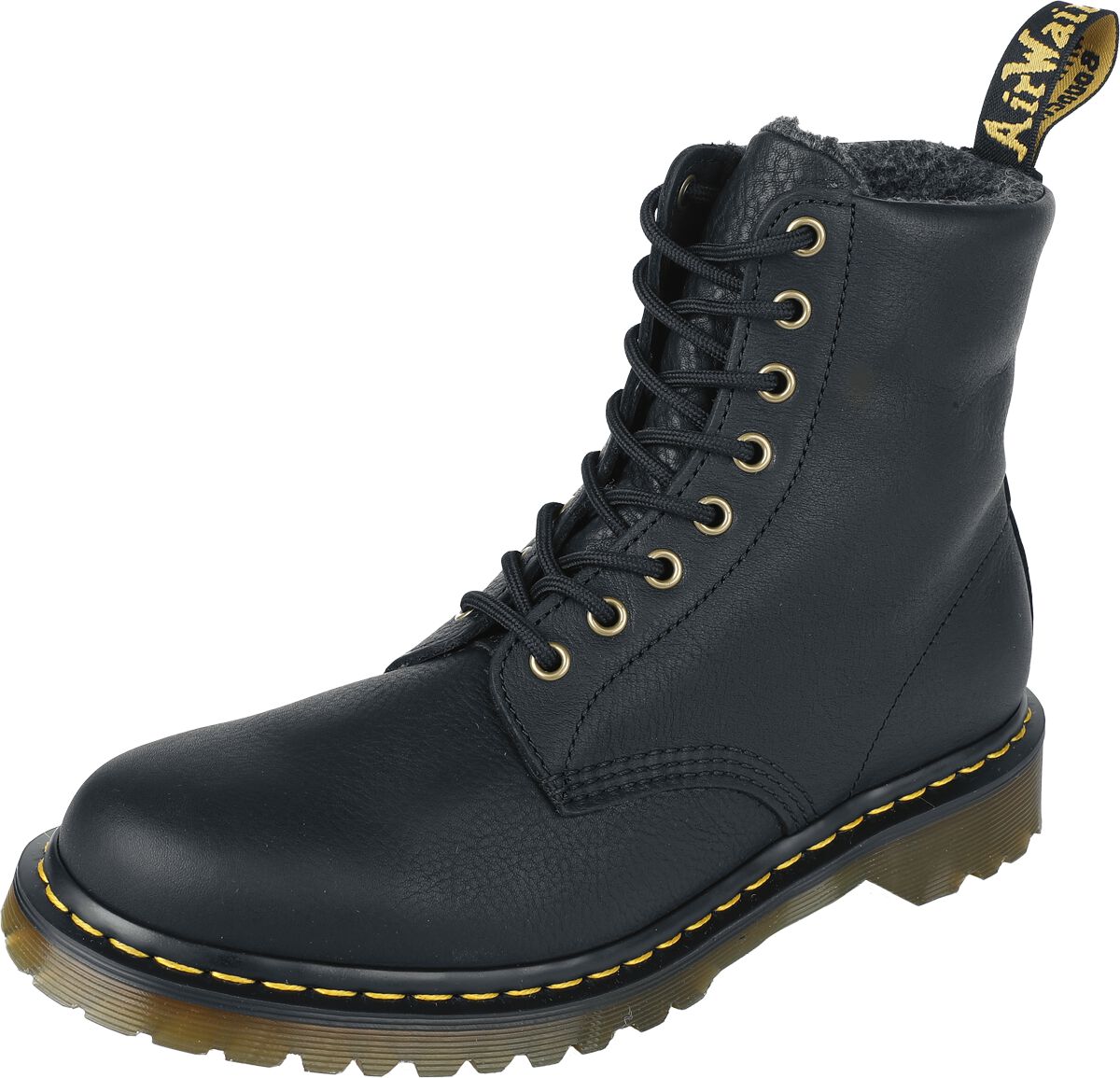 0190665676457 - 1460 - Black Grizzly Boot schwarz in EU36