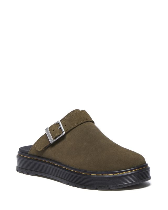 0190665705911 - Brookline Mule DMs Olive Bronx Suede Sandale oliv in EU42 0190665705911 - Brookline Mule DMs Olive Bronx Suede Sandale oliv in EU42