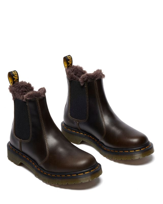 0190665743869 - 2976 Leonore - Dark Taupe Orleans Bikerboot braun in EU41