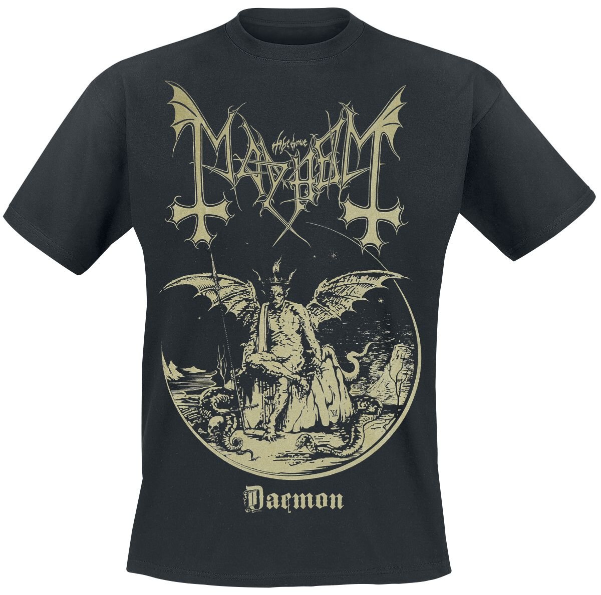 0190759936207 - Mayhem Daemon T-Shirt schwarz in XXL