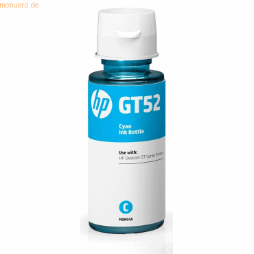 0190780132517 - HP Tintenflasche NoGT52 M0H54AE Cyan (ca 190 Seiten)