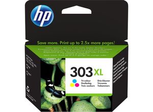 0190780571071 - HP Original 303XL Druckerpatrone cyan magenta gelb 415 Seiten 10ml (T6N03AE)