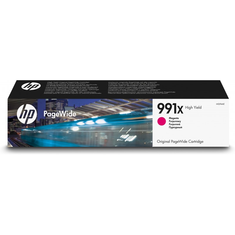 0190780843628 - Hewlett Packard - hp Original Tintenpatrone 991X Magenta M0J94AE für ca 16000 Seiten (M0J94AE)