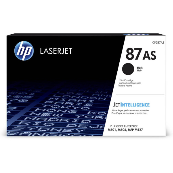 0190781785774 - Toner CF287AS (87A) - Schwarz - Kapazität 6000 Seiten (CF287AS)