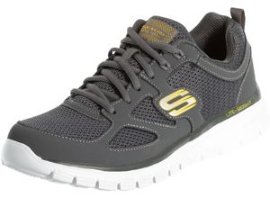 0190872054949 - SKECHERS® Sneaker Burns Agoura Memory Foam-Innensohle für Herren grau 41