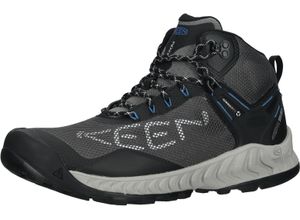 0191190966471 - KEEN Wanderschuhe NXIS EVO Waterproof Mid wasserabweisend für Herren grau 43