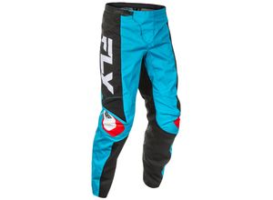 0191361482250 - Crosshose FLY Racing F-16 Cyan-Schwarz-Weiß 32