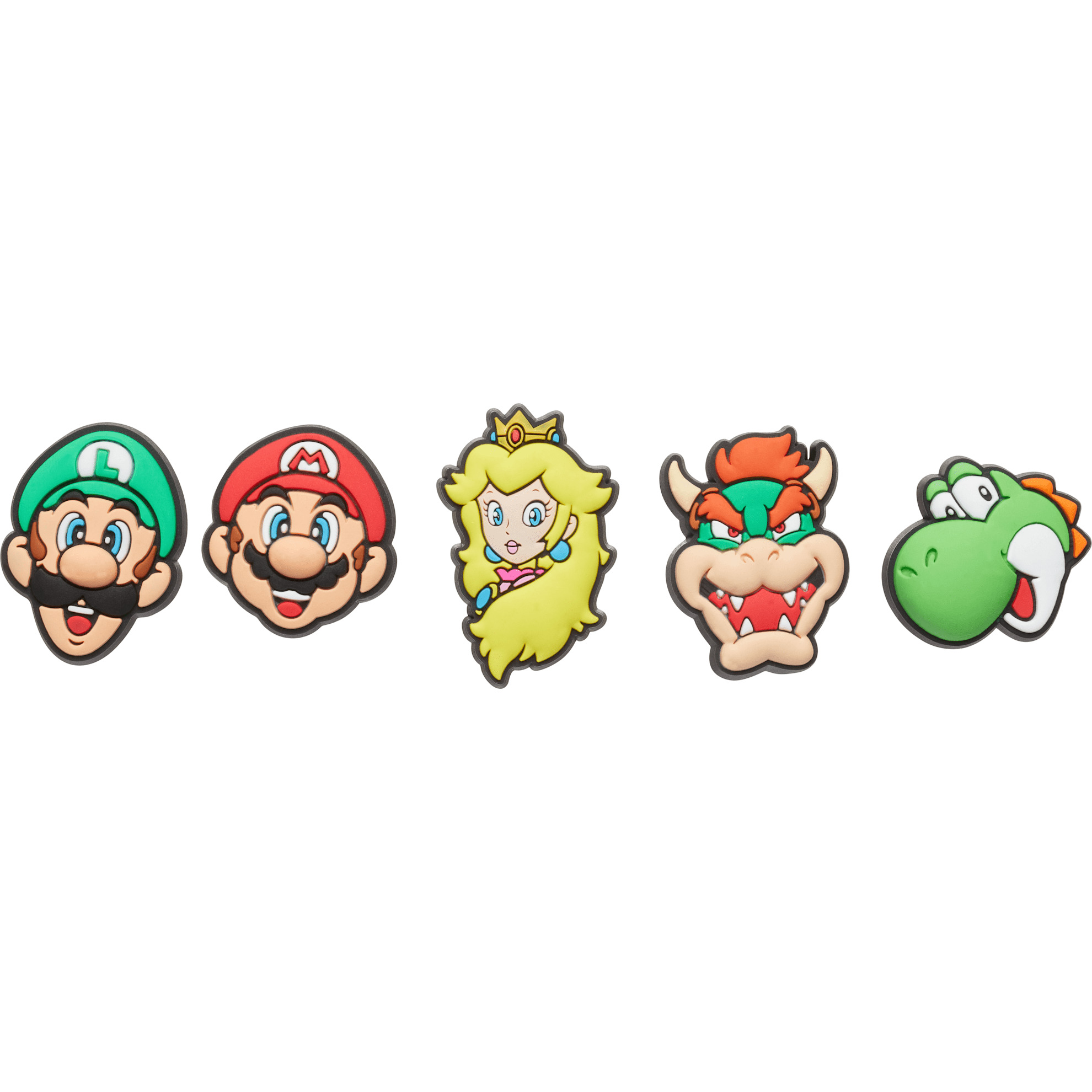 0191448540316 - Jibbitz - Super Mario 5 Pack Anstecker multicolor in Standard