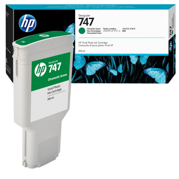 0191628213597 - Hewlett Packard Ink No 746 HP746 746 Chromatic Green (P2V84A) (P2V84A)