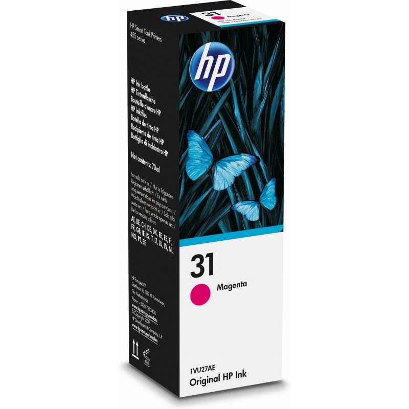 0191628349494 - Hp 31 1VU27AE Original Tintenflasche Magenta 70 ml (1VU27AE) - Hewlett Packard