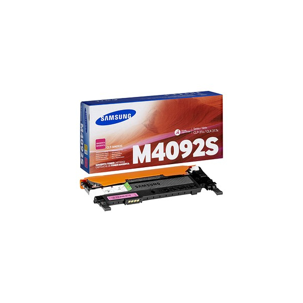 0191628452996 - Samsung Original CLT-M4092S Toner magenta 1000 Seiten (CLT-M4092S ELS) für CLP-310 N 315 W CLX-3170FN 3175 FN FW N