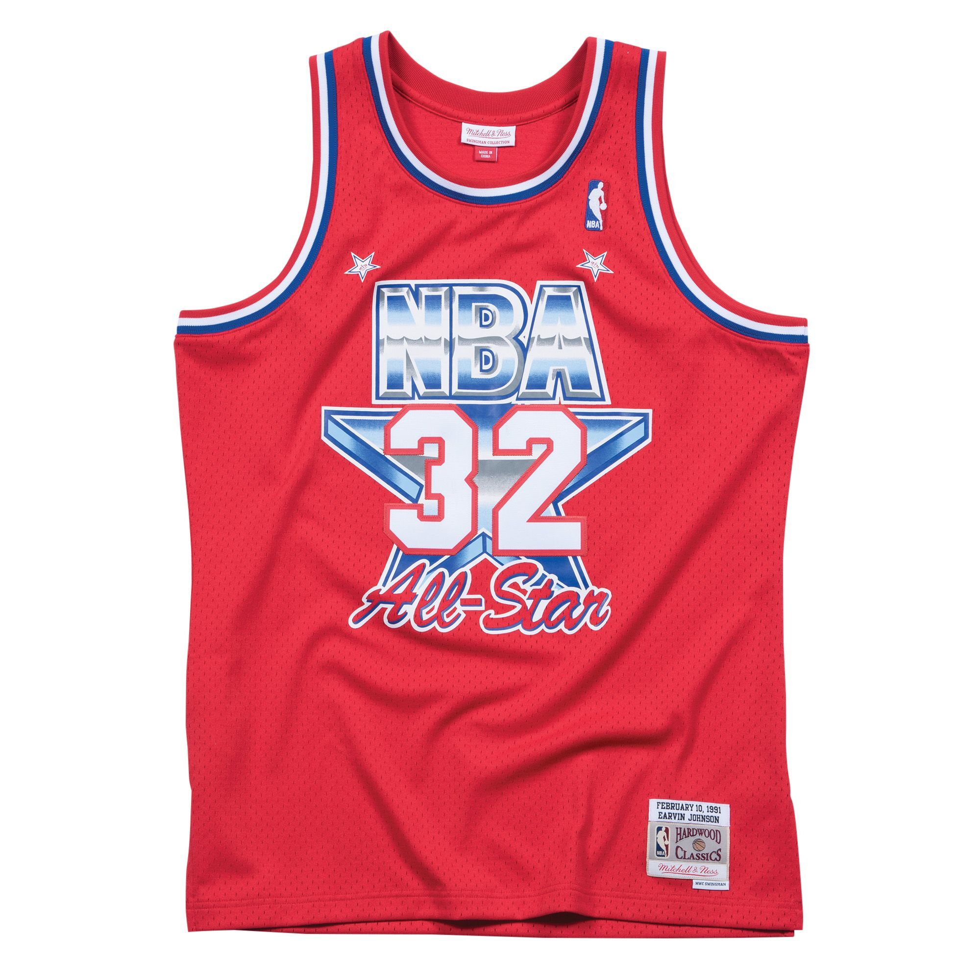 0191686106404 - Trikot NBA All Star West Magic Johnson