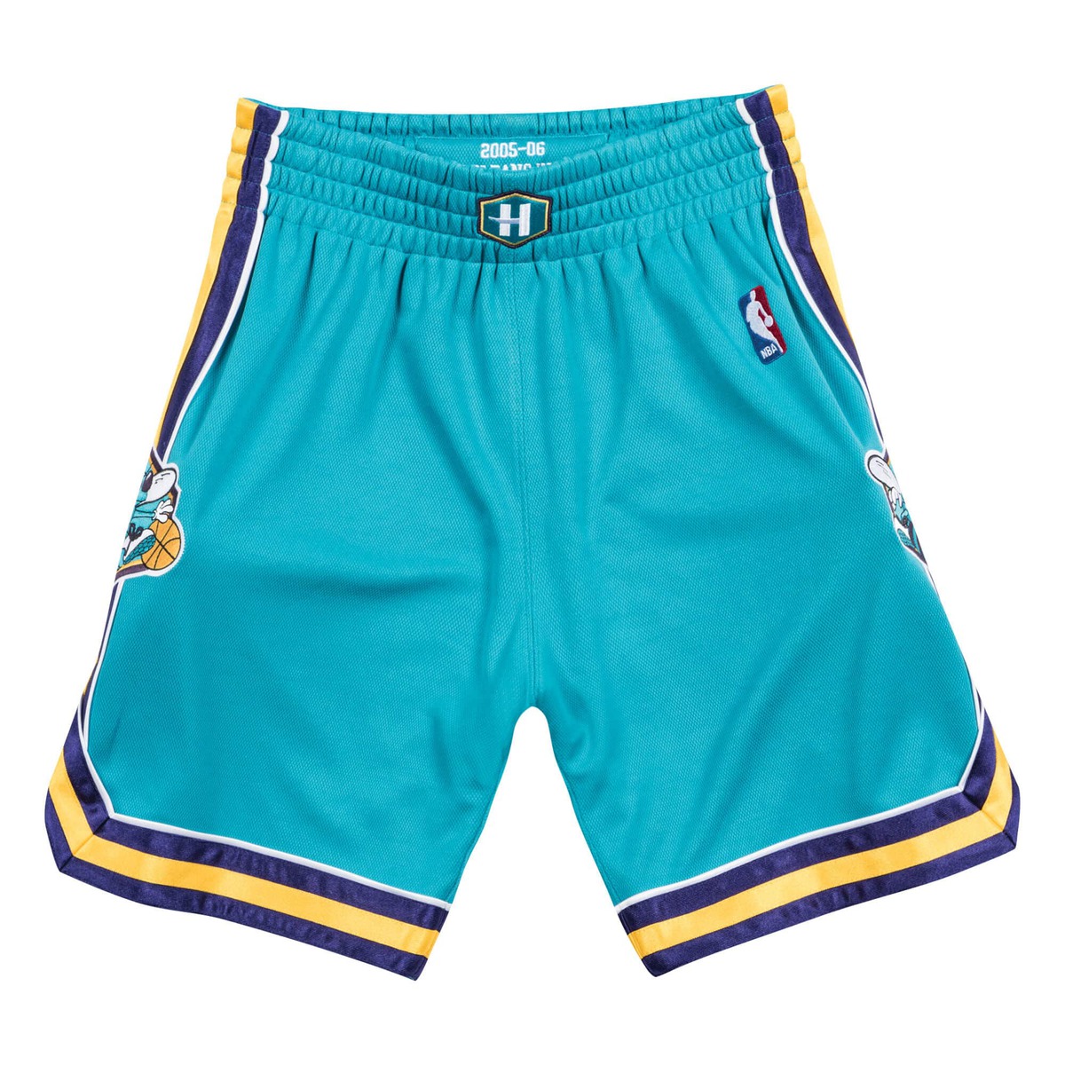 0191686334821 - Authentische Shorts New Orleans Hornets nba