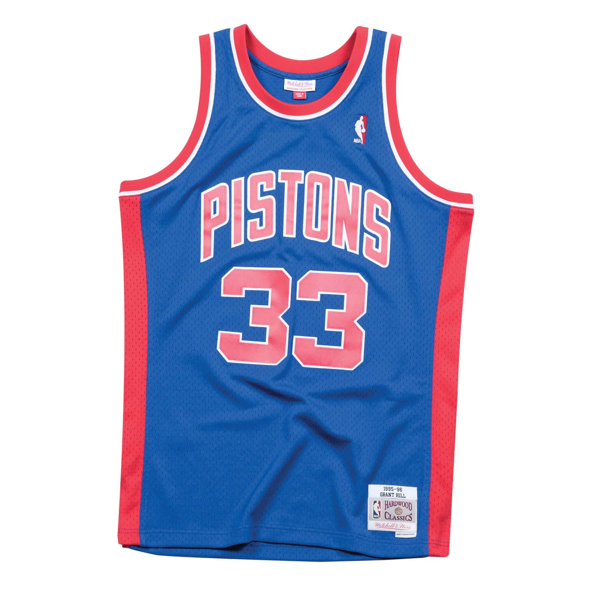 0191686988956 - NBA-Trikot Detroit Pistons Grant Hill