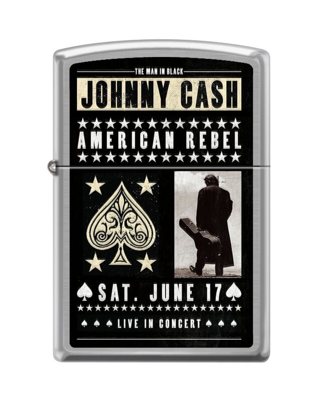 0191693279825 - Zippo - Brushed Chrome Feuerzeug multicolor